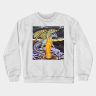 Fire Element and Dragon Crewneck Sweatshirt